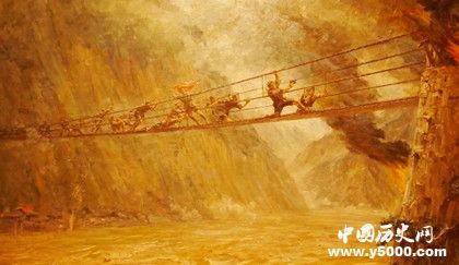 红军长征飞夺泸定桥的故事